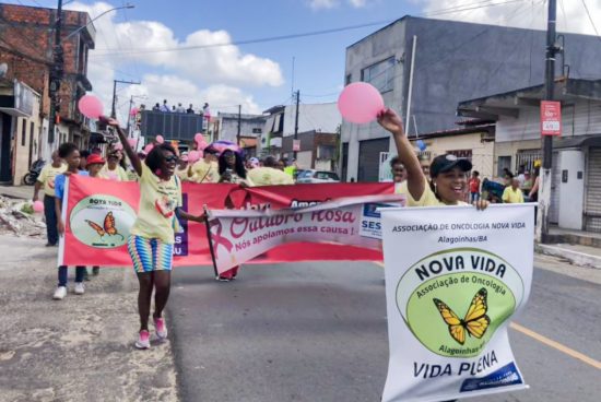 Alagoinhas realiza 8ª Edição da Caminhada do Outubro Rosa