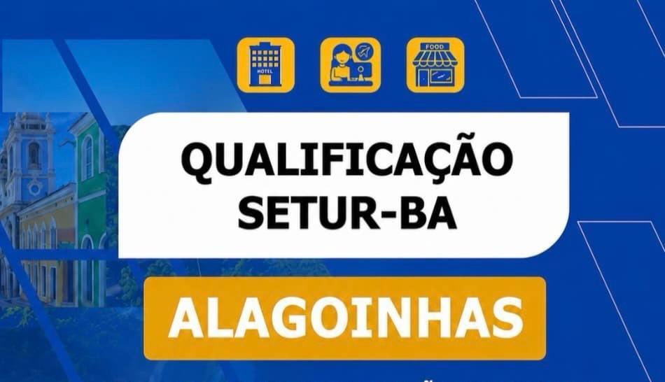 Alagoinhas abre inscrições para cursos gratuitos de qualificação no setor de turismo