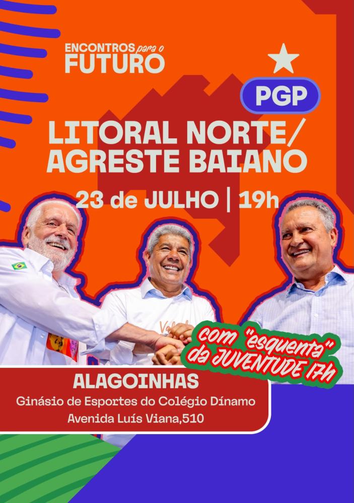PGP chega ao Território Litoral Norte/Agreste Baiano com plenária em Alagoinhas